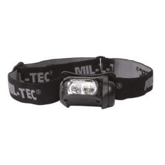 Mil-tec Headlapm LED 4 Colours Ant galvos dedamas, 4-ių spalvų prožektorius