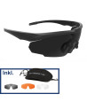 Swiss Eye Blackhawk Pro taktiskās brilles – 3 lēcas, EN/MIL/ANSI