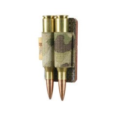 M-Tac Bandolier with Velcro for 2 cartridges cal. 338 Klijuojamas šovinių laikiklis