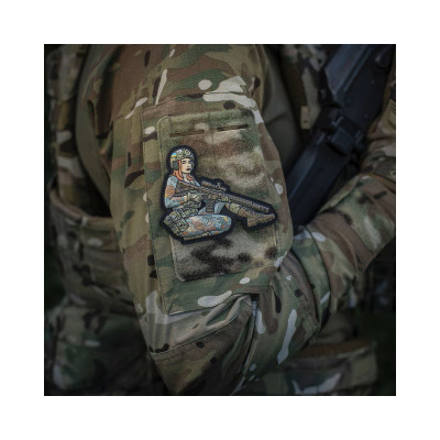 M-Tac Tactical Girl jakudzu PVC plāksnīte 8 × 10 cm