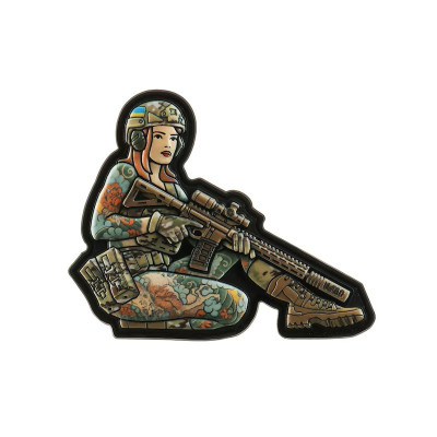M-Tac Tactical Girl jakudzu PVC plāksnīte 8 × 10 cm