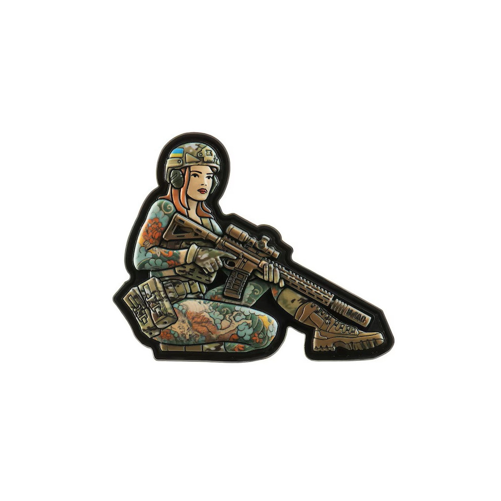 M-Tac Tactical Girl jakudzu PVC plāksnīte 8 × 10 cm