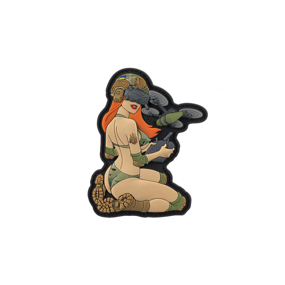 M-Tac PVC pleķis „Delivery Service" Pin-Up – 8,5 × 6 cm