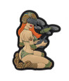 M-Tac PVC pleķis „Delivery Service" Pin-Up – 8,5 × 6 cm