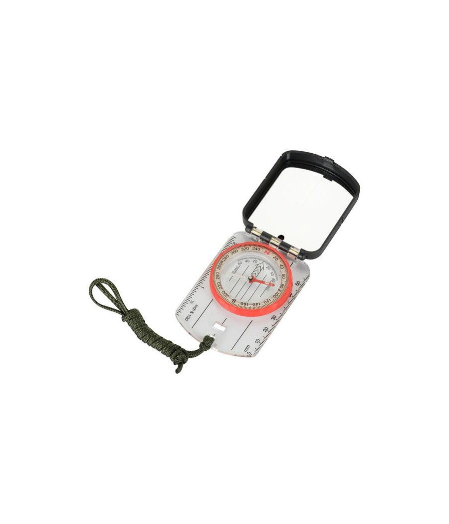 M-Tac Cartographic Compass Witch Mirror Small Mažas kartografinis kompasas