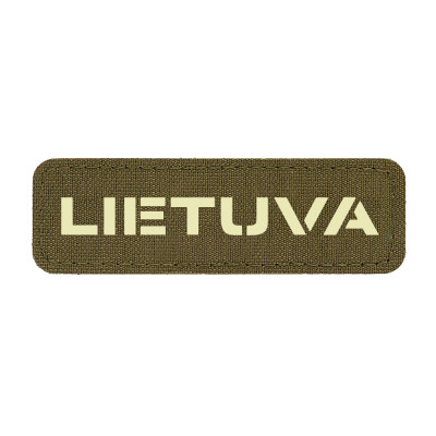 Uzlīme LIETUVA Cordura 500D 25×80 mm Velcro