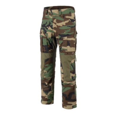 Helikon-Tex MCDU kaujas bikses Woodland – 12 kabatas
