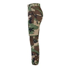 Mil-Tec Woodland Army Pants Woman Woodland marginimo moteriškos kelnės