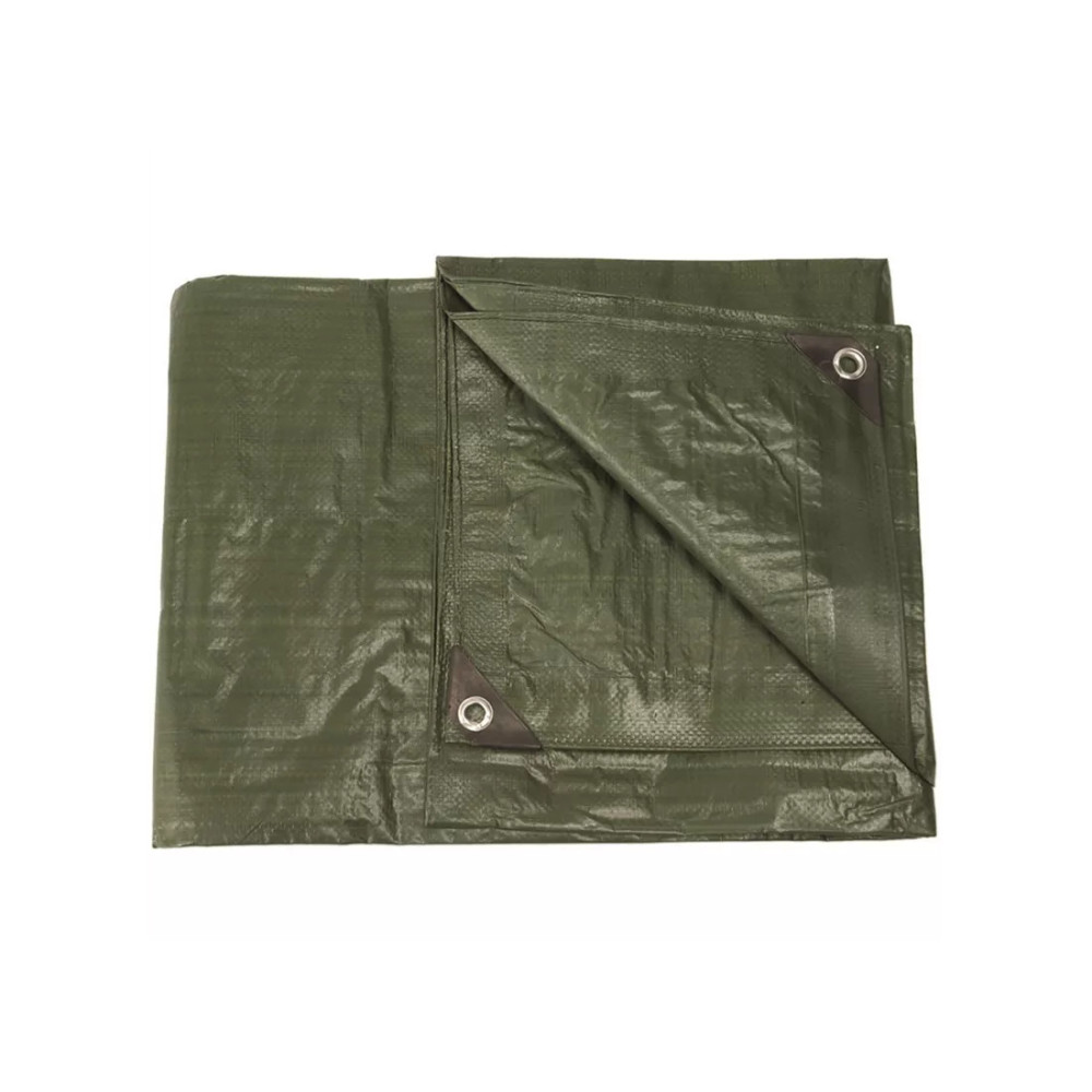Mil-Tec Woodland brezents 190×300 cm kempinga