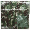 Mil-Tec Woodland brezents 190×300 cm kempinga pajumte — 1/1