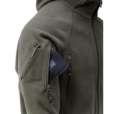 Helikon-Tex Patriot Mk2 hibrīdā flīsa džemperis, Olive