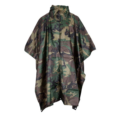 Poncho U.S. Model – RipStop lietus aizsardzība