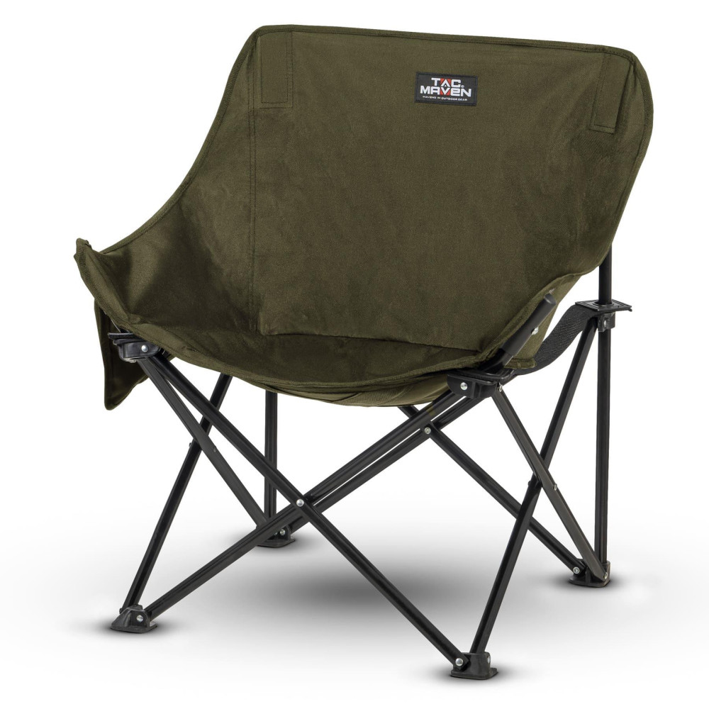 Tac Maven Saliekamais āra krēsls tērauda rāmis, 150 kg, Olive