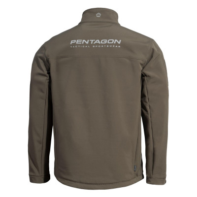Pentagon Reiner 2.0 softshell jaka Storm|Tex™ laminēts, Dark Olive