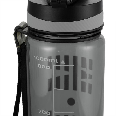M-Tac ūdens pudele 1000 ml – PETG, silikona vārsts