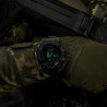 M-Tac 2037 taktiskais pulkstenis kompass, hronometrs, Army Olive