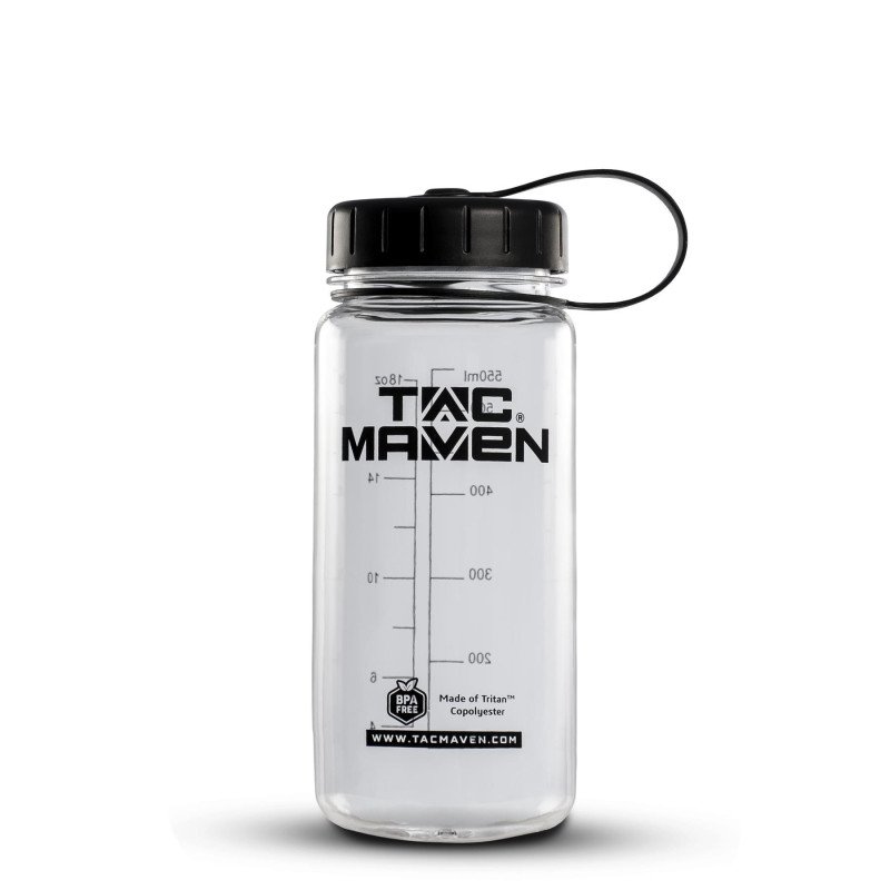 Tac Maven Norman Tritan Bottle 550ml Kelioninis, permatomas vandens buteliukas