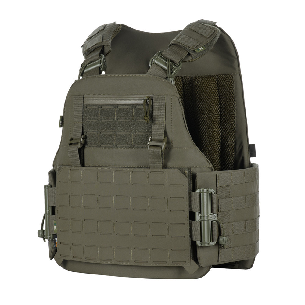 M-Tac STURM Elite plākšņu veste Cordura 500D, Ranger Green