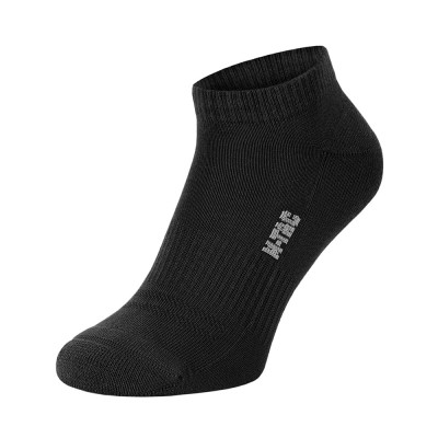 M-Tac Tactical Socks Cotton vasaras taktiskie zeķes, Melna