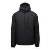 Helikon-Tex Wolfhound Hoodie Lite jaka 40 g/m2, Windpack Nylon, Melna