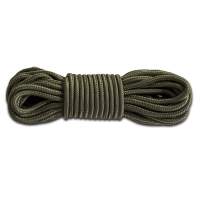 Tac Maven polipropilēna virve 10 mm x 15 m, 100 % polipropilēns, Olive