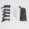 Wild Tarp tents – 3000 mm, 20 stiprinājuma punkti