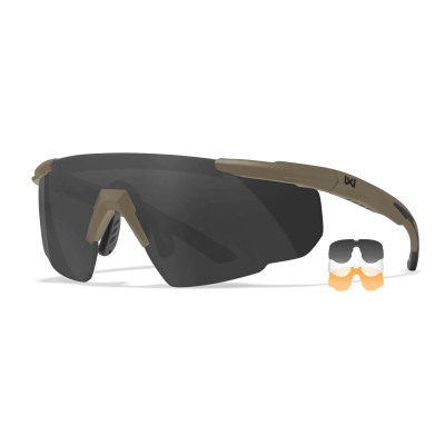 Wiley X WX Saber Advanced ballistiskie brilles