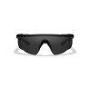 Wiley X WX Saber Advanced ballistiskie brilles caurspīdīgas lēcas, Melna