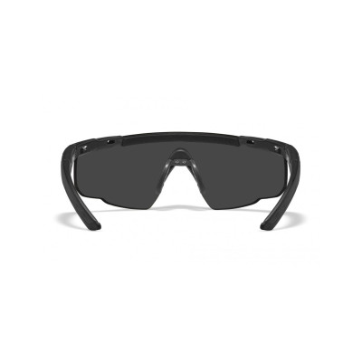 Wiley X WX Saber Advanced ballistiskie brilles caurspīdīgas lēcas, Melna
