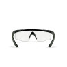 Wiley X WX Saber Advanced ballistiskie brilles caurspīdīgas lēcas, Melna