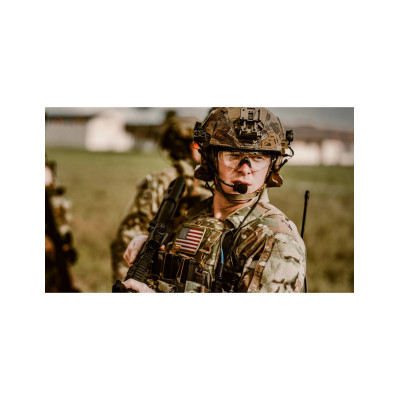 Wiley X WX Saber Advanced ballistiskie brilles caurspīdīgas lēcas, Melna