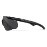 Wiley X WX Saber Advanced ballistiskie brilles dzeltenas lēcas, Melna