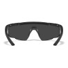 Wiley X WX Saber Advanced ballistiskie brilles dzeltenas lēcas, Melna