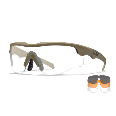 Wiley X WX Rogue Comm ballistiskie brilles, Pelēkbrūns