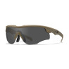 Wiley X WX Rogue Comm ballistiskie brilles, Pelēkbrūns