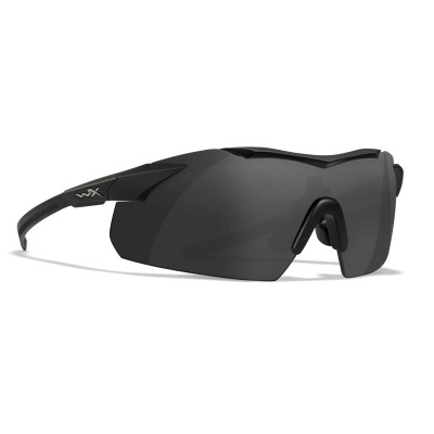 Wiley X WX Vapor ballistiskie brilles, Melna