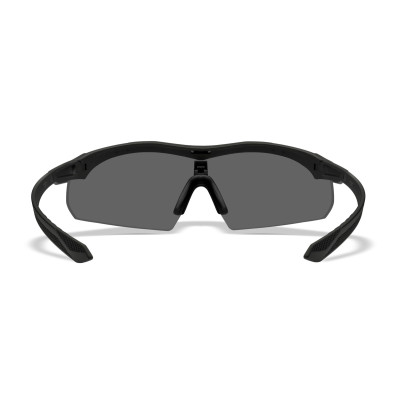 Wiley X WX Vapor ballistiskie brilles, Melna