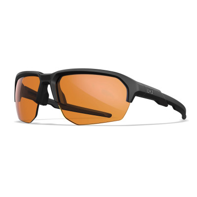 Wiley X WX JAKL taktiskie saulesbrilles ar maināmiem lēcām, Melna