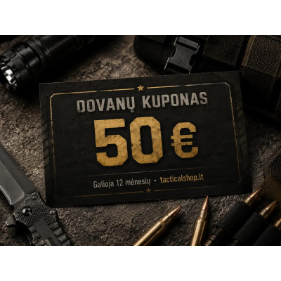 Dāvanu karte 50 EUR | TacticalShop