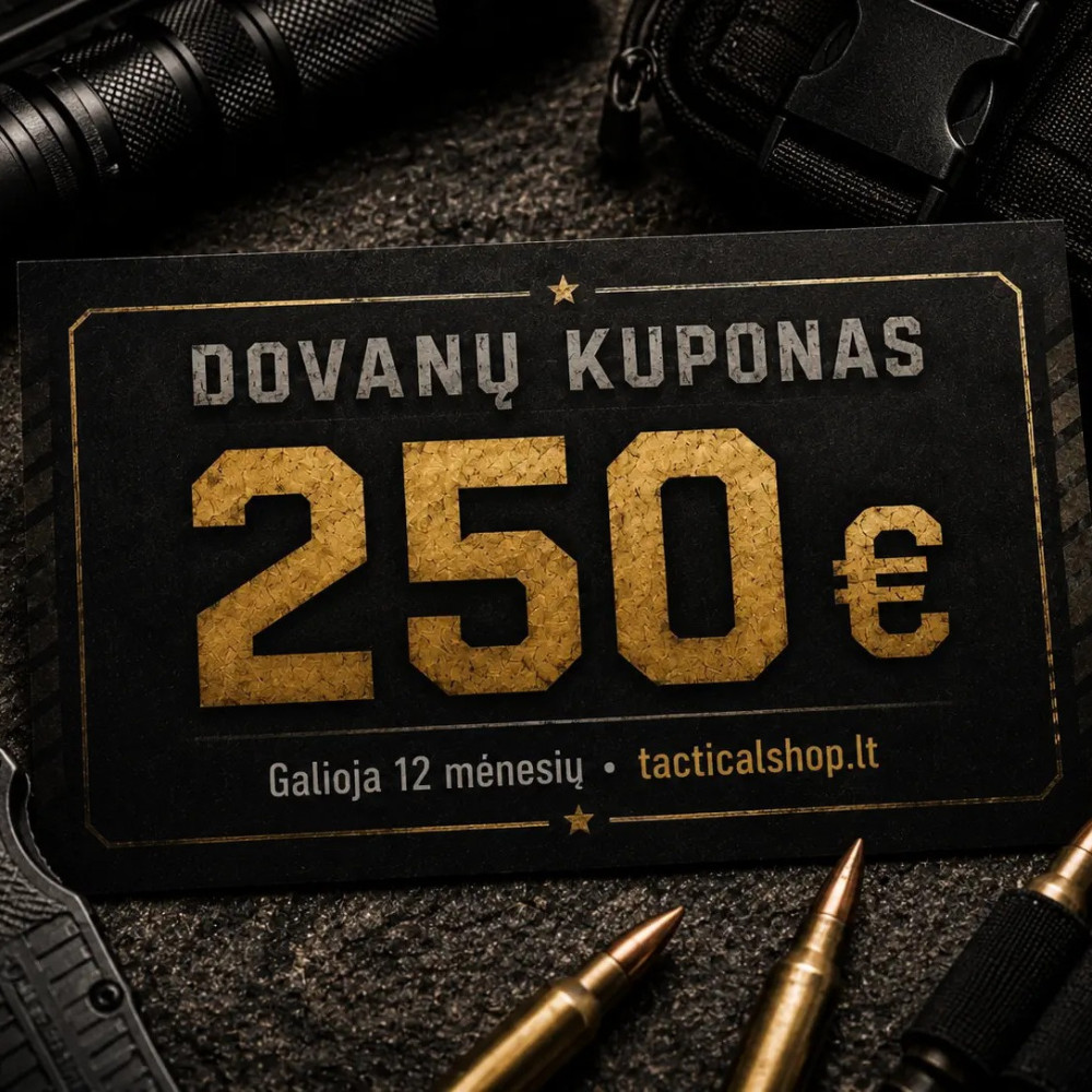 Dāvanu karte 250 EUR | TacticalShop