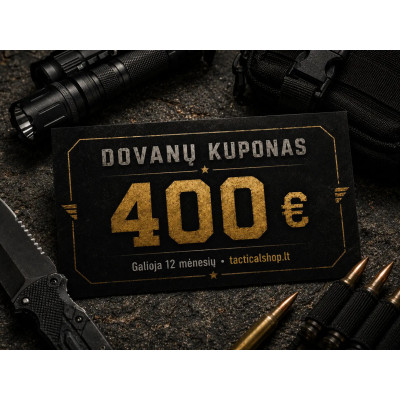 Dāvanu karte 400 EUR | TacticalShop