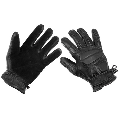 MFH Protect Leather Gloves – ādas cimdi, pretgriezuma