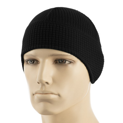 M-Tac Fleece Rip-Stop Helmet Liner Gen.II – flīsa zemķiveres cepure, Melna