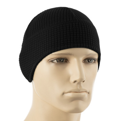 M-Tac Fleece Rip-Stop Helmet Liner Gen.II – flīsa zemķiveres cepure, Melna