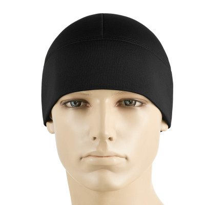 M-Tac Helmet Watch Cap Microfleece Rip-Stop – zemķiveres cepure, Melna