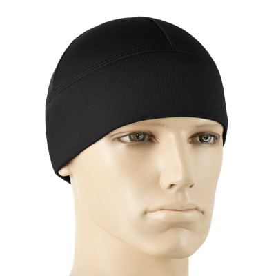 M-Tac Helmet Watch Cap Microfleece Rip-Stop – zemķiveres cepure, Melna
