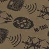 M-Tac Scarf Tube Microfleece Drone Pattern – kakla sildītājs, Tan