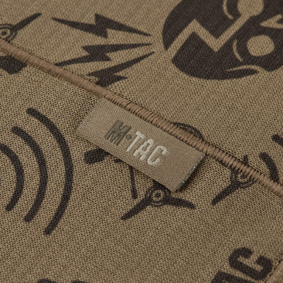 M-Tac Scarf Tube Microfleece Drone Pattern – kakla sildītājs, Tan