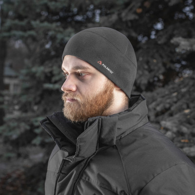 M-Tac Fleece Watch Cap Light Polartec – ziemas cepure, Melna