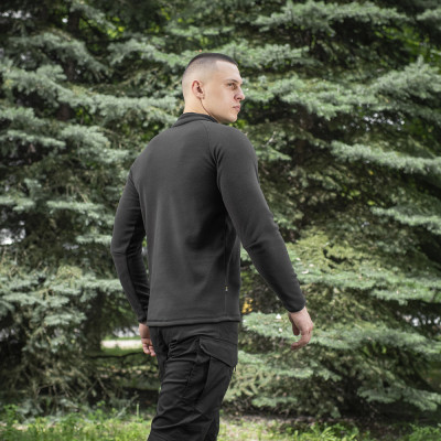 M-Tac Delta Polartec Raglan Jacket – flīsa džemperis, Melna